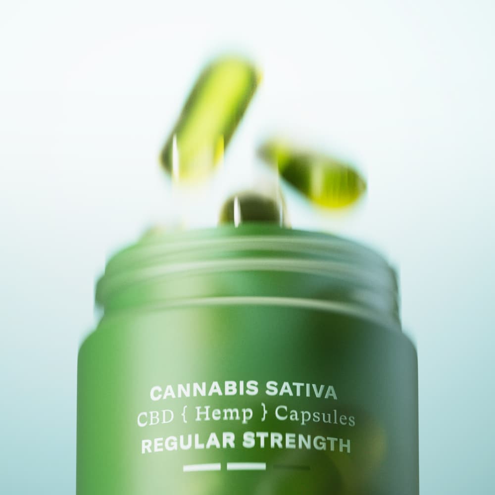 Single Strength — Hemp CBD Capsules